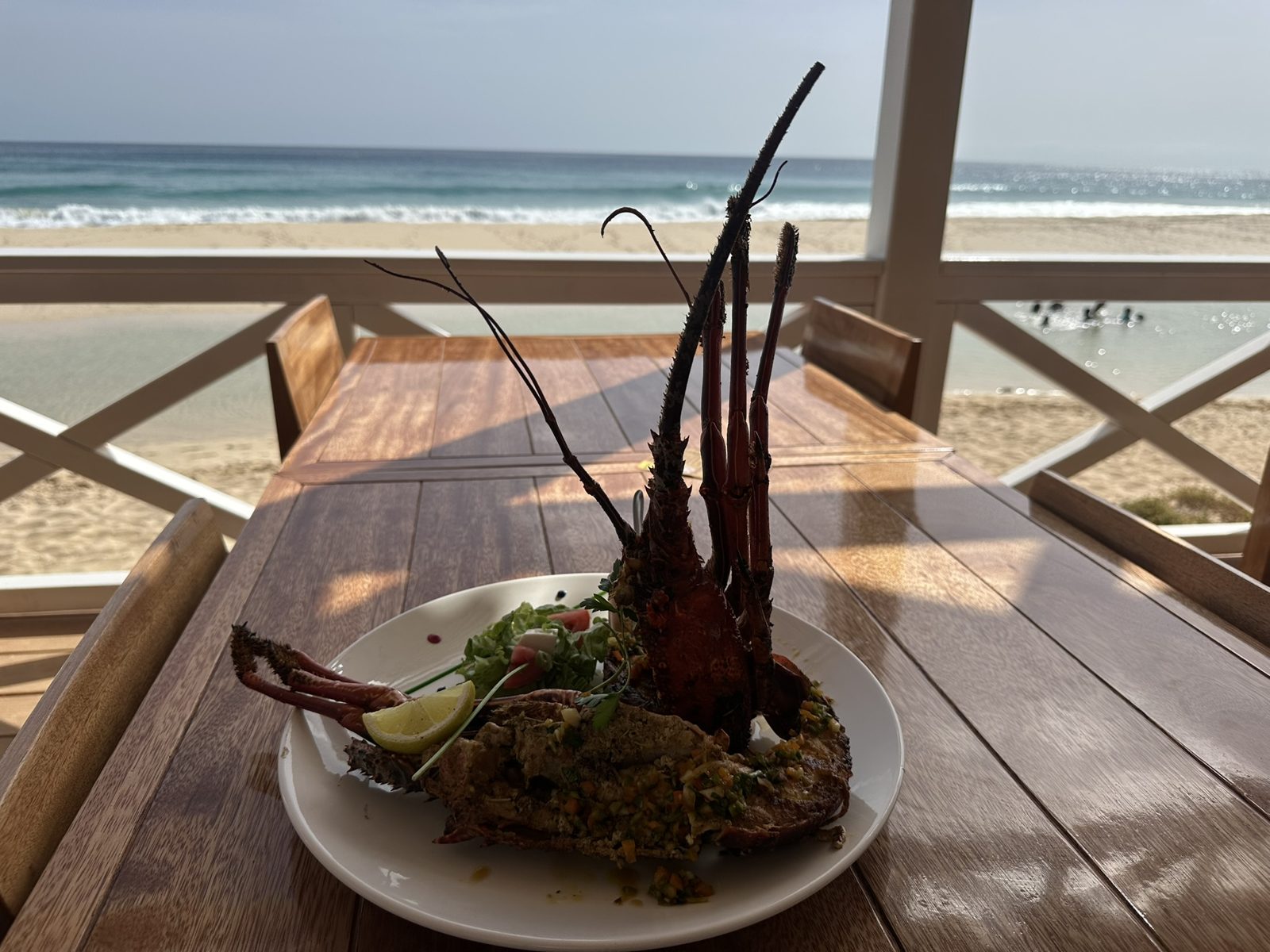 Langouste grillée entière